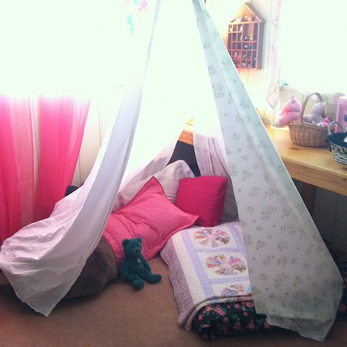 fairy tents inside!