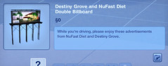 Destiny Grove and NuFast Diet Double Billboard