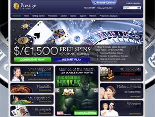 Prestige Casino Home