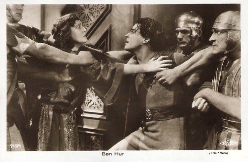 Ramon Novarro and Claire McDowell in Ben-Hur