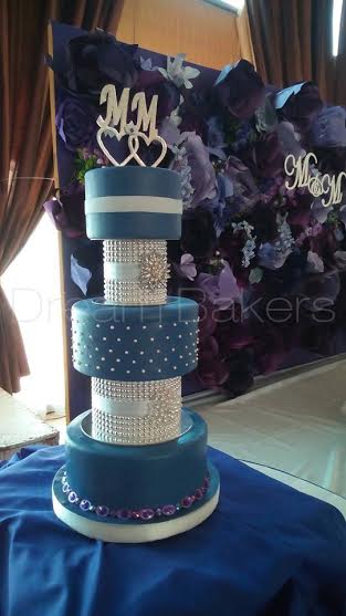 Brilliant Wedding Cake by Mary Ann R. Cruz