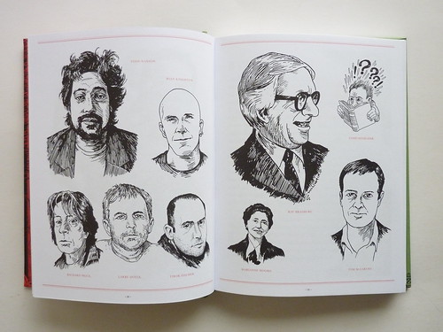 500 Portraits by Tony Millionaire - pages