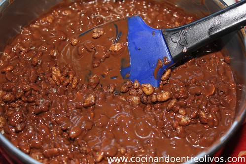 Turrón de chocolate crujiente (9)