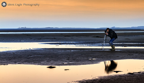 sea orange seascape water canon reflections landscape island photography dawn friend silent image eagle quality north east holy sep 2011 copyright© silenteaglephotography silenteagle09