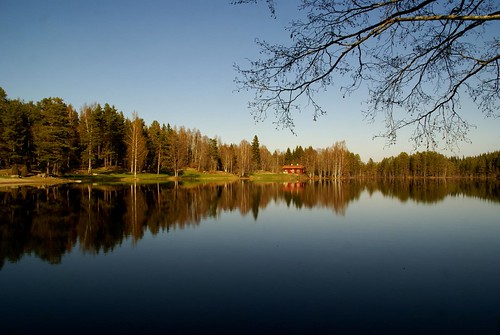 lake reflection lago sweden reflejo suecia