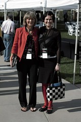 rachel with a world bank executive who dressed in si… 