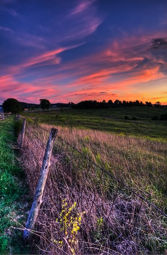 sunset ohio sky beauty rural landscape personal country favorites hockinghills latesummer jimcrotty pictureohio calmphotos stunningskies