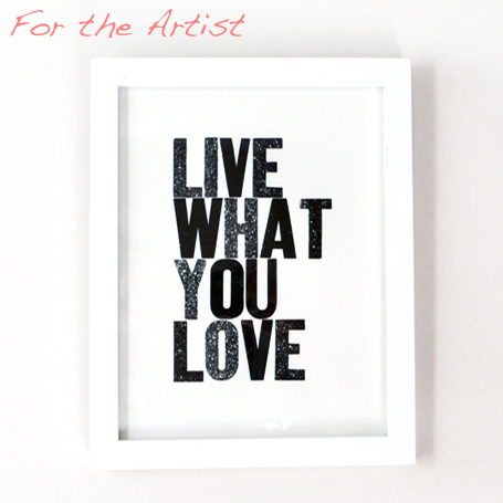 live what you love print