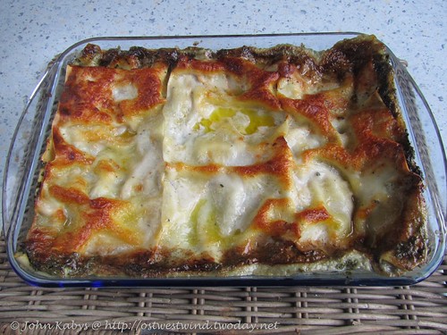 Spinat-Lasagne ohne Tüte (1)