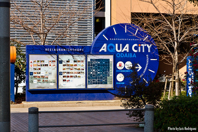 Centro comercial Aqua City en Odaiba