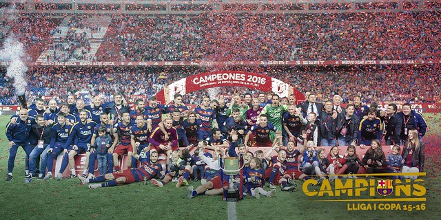 El FC Barcelona Campeón de la Copa del Rey