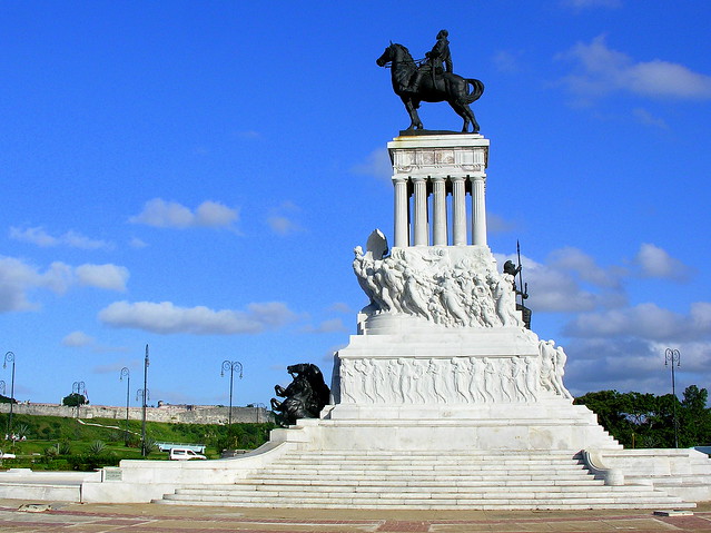 2011 CUBA HAVANA-135 MONUMENT OF MAXIMO GOMEZ 古巴 哈瓦那 马克西姆·戈麦斯纪念碑