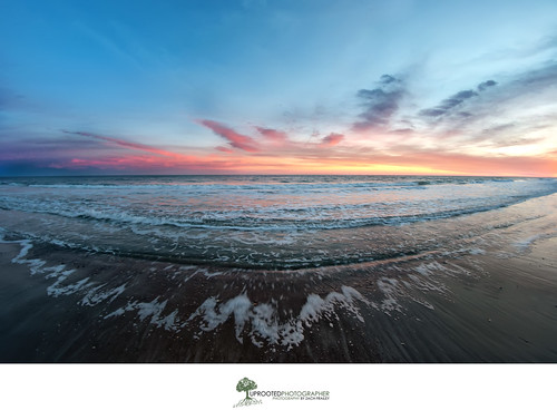 ocean sunset sky beach water photography coast nc waves photographer wide northcarolina fisheye 8mm emeraldisle wetfeet zachfrailey