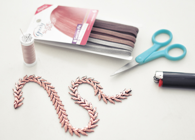 Necklace Headband DIY -materials