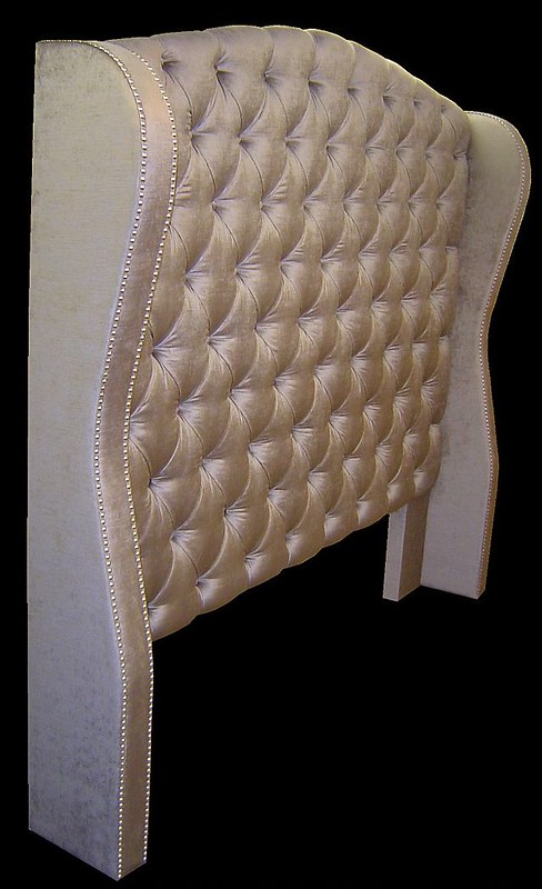 Fabric Upholstered Headboard - Photo ID# DSC07478f