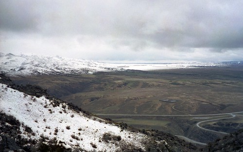 newzealand panorama mountain holiday snow outdoor valley otago plain earnscleugh