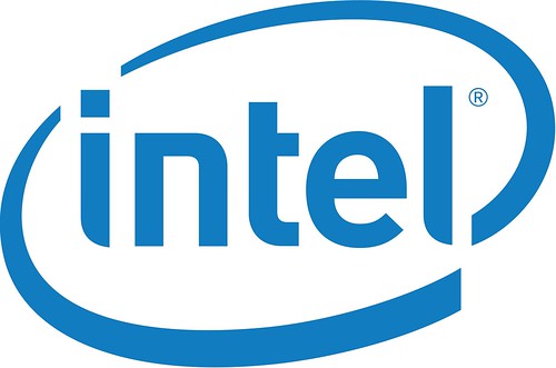 Intel swoosh logo