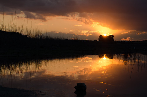 sunset sky sun lake water clouds nikon dam reservoir nikond7000 onlythebestofnature