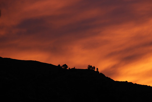 california morning sky color sunrise canon dawn glendale ridge t2i verdugohills