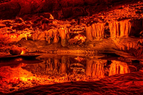 reflection nature water virginia image n formation cave salem caverns hdr d90 photomatix dixiecaverns gyawali