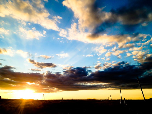 sunset sky nature clouds texas tx josh denton lightroom sanger strangelydifferent iphone4s