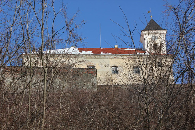 El castillo Palanok de Mukachevo