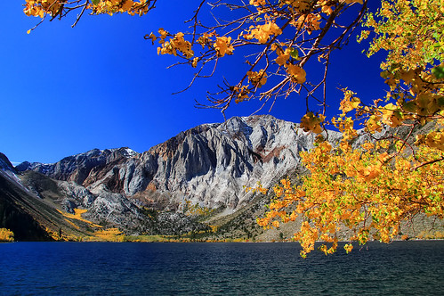 california ca city travel autumn sky usa lake mountains fall nature water northerncalifornia rock photoshop canon landscape photo interestingness interesting october day skies photographer natural cs2 magic picture sierra hwy clear explore adobe frame nights geology 1001 easternsierras highway395 convictlake 2011 60d topazlabs topazadjust topazdenoise photographersnaturecom davetoussaint