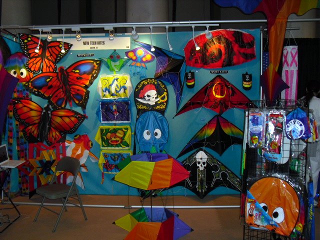 New Tech Kites Tradeshow Booth