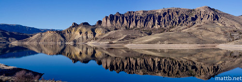 panorama lake water river colorado pano dillon pinnacles gunnison bluemesa