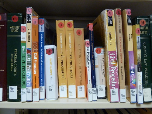 Law library books