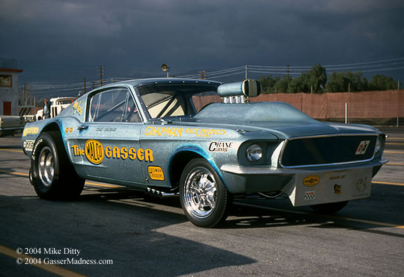 Drag Racing History - Mr. Gasket Mustang.