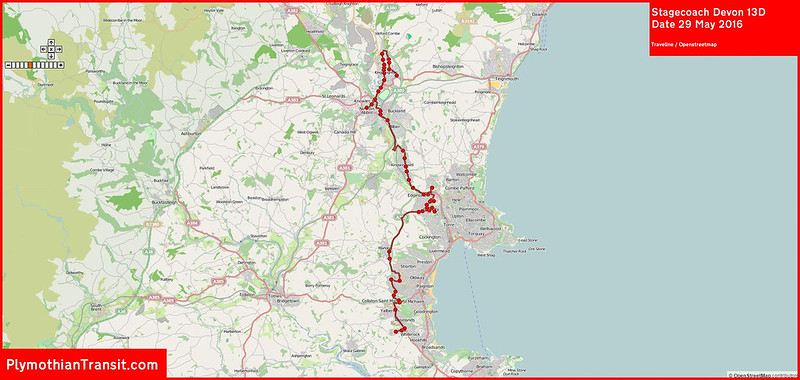 2016 05 29 Stagecoach Devon Route-013D Traveline MAP.jpg