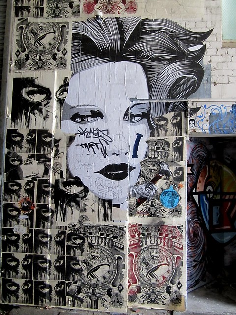 Street art, Finlay Lane, Melbourne
