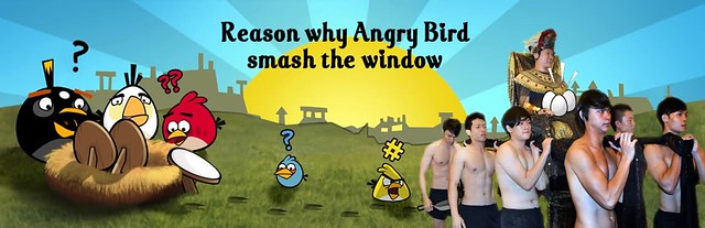 My all-time favourite: How Ms Saw made the Angry Birds angry...