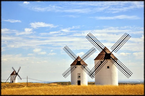 españa paisajes landscapes spain windmills molinos cuenca motadelcuervo