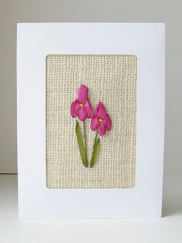 Irises card
