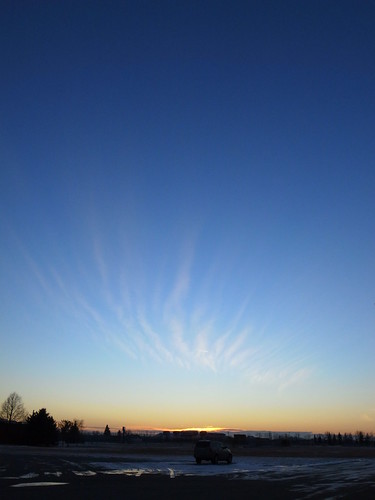 sunset clouds eyebrow northdakota fargo grd4