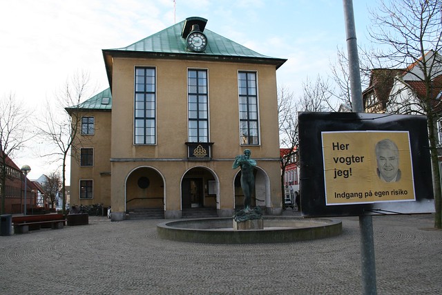 Jørgen Mads Clausen og rådhuset i Sønderborg