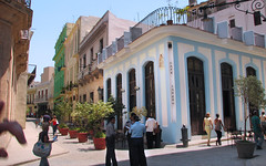Colonial rainbow, colonial houses in Old Havana | Habana vieja