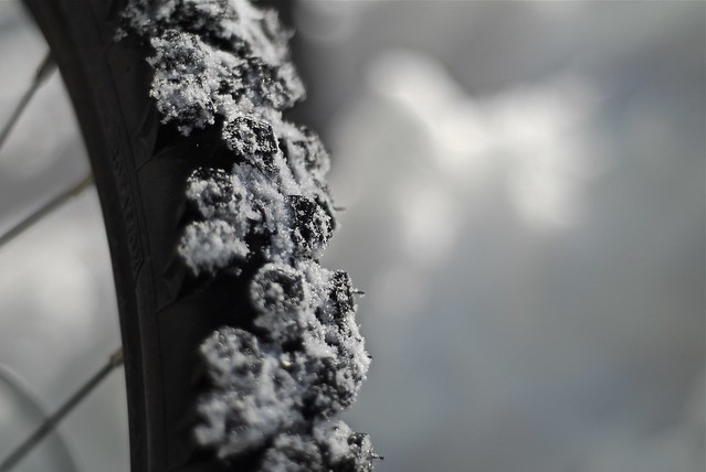 Neumáticos de invierno para una bicicleta
