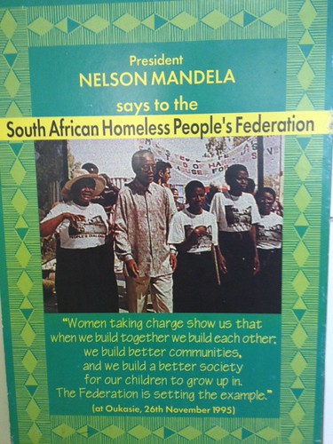 Nelson Mandela Visits South African Federation