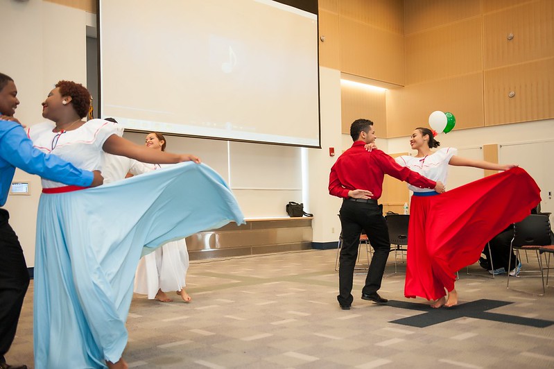 Dominican Republic performing at the 2014 Multicultural Gala