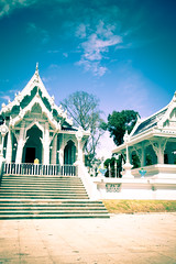 Lovely temple in Krabi Town, Thailand