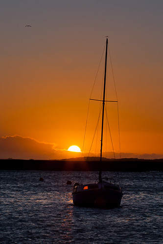 morning sunrise dawn boat norfolk