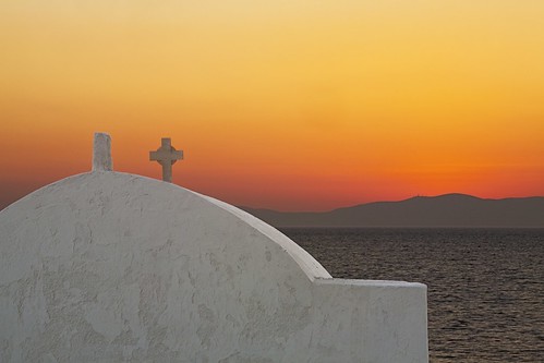 sunset church greek greece mykonos blend canoneos5d canonef70200mmf4lisusm gettyimagesgreece1 gigreecefeb12