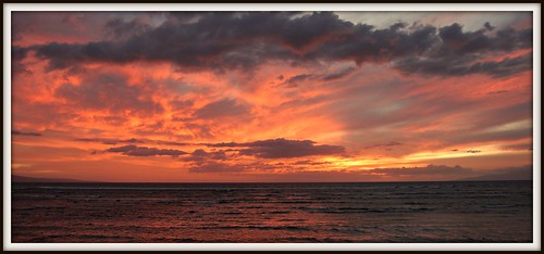 clouds sunrise hawaii maui kihei