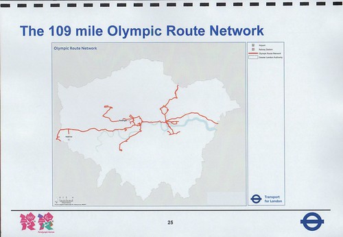 TfL Slides for Olympic planning