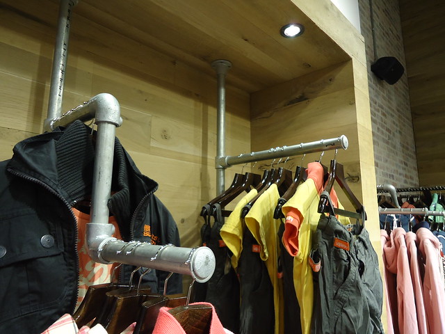 Retail Clothing Racks for Superdry Clothing Stores