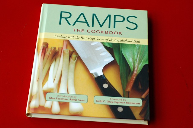 The new Ramps Cookbook - my photo is on the cover! by Eve Fox, Garden of Eating blog, copyright 2012