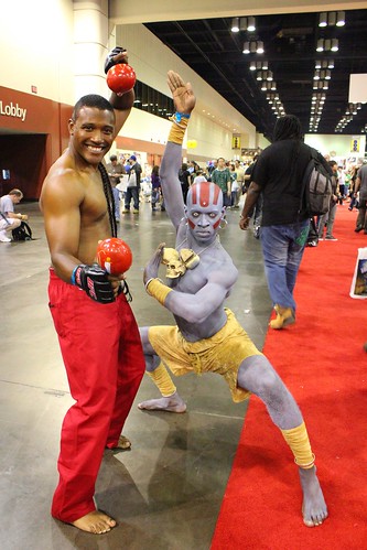 Dee Jay and Dhalsim - MegaCon 2012